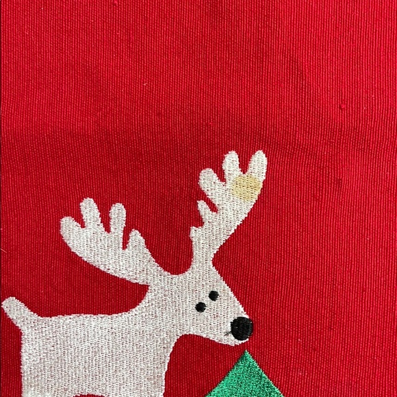 Reindeer Embroidered Placemats - Picture 2 of 3
